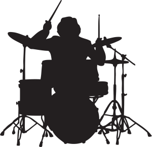 drummer silhouette
